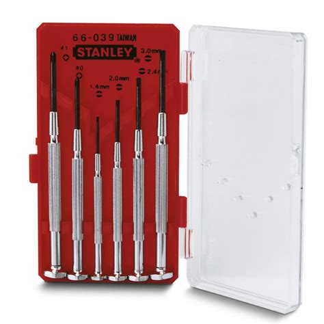 Aabtools Stanley Stht Pieces Precision Screwdriver Set