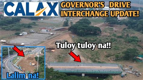 Ang Lalim Na Ng Hukay Calax Governor S Drive Interchange Update YouTube