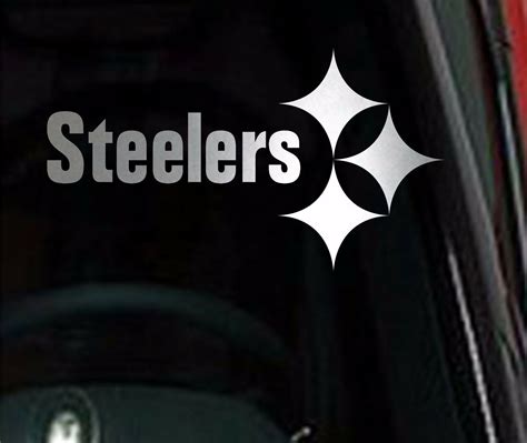 Pittsburgh Steelers Vinyl Car Van Truck Decal Window Sticker – Monkey ...