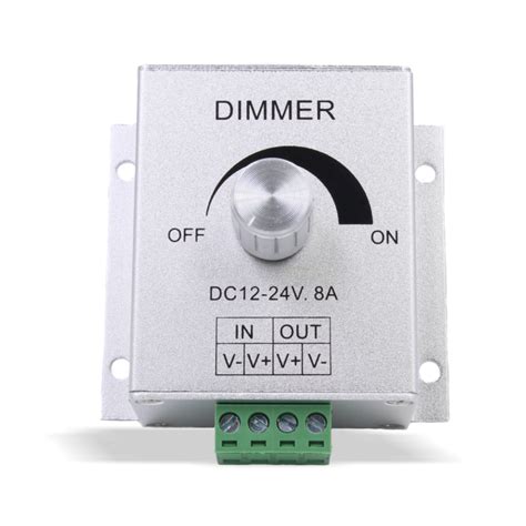 Led Dimmer F R Led Stripes Dc V V A Stufenloser Regler