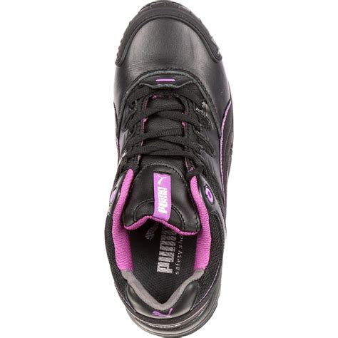 Women's Purple & Black Puma Athletic Steel Toe Work Shoe #P642885