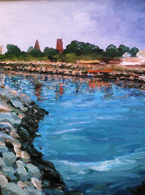 A Taste Of Fairhaven Painting By Ray Khalife Pixels