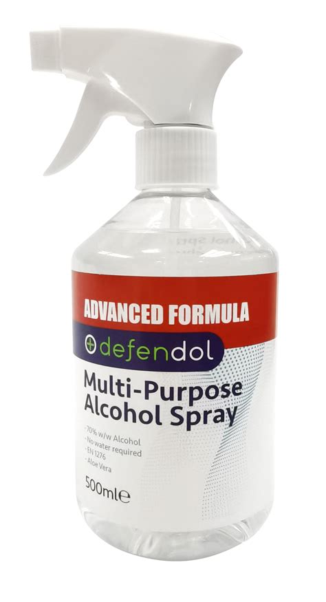 Defendol Multi Purpose Alcohol 500ml Trigger Spray Wash Me Style Me