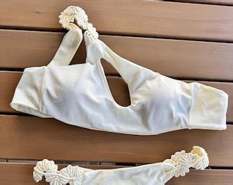 Macrame Swimsuit Bikini 2 Pieces Handmade Macrame Swimsuit Swimsuit