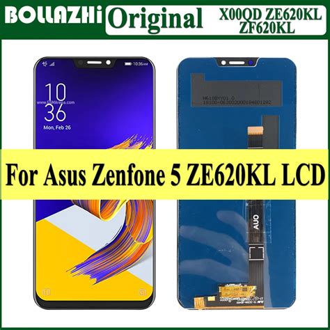 Tela Sens Vel Ao Toque Lcd Original Para Asus Zenfone Polegadas