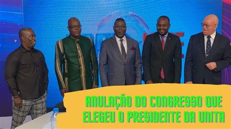 Debate Tv Zimbo A Anula O Do Congresso Que Elegeu O Presidente Da