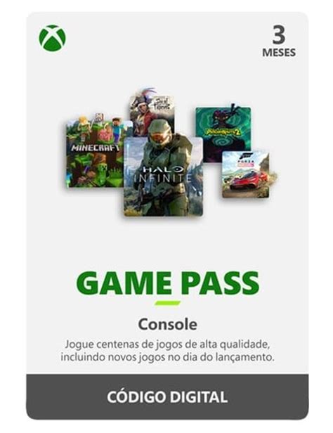 Comprar Gift Card Digital Xbox Game Pass Para CONSOLE Xbox One E Xbox