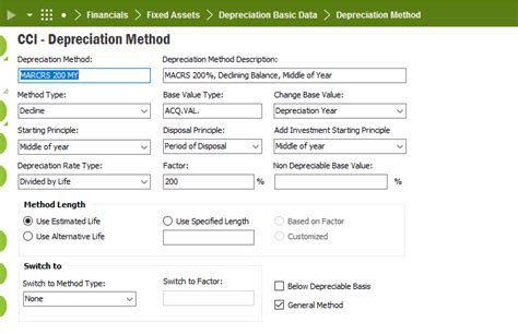 Marcrs Depreciation With Switching Ifs Community