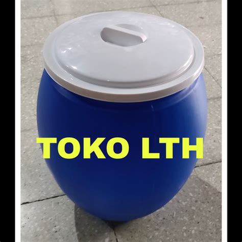 Jual Tong Gentong Air Liter Bulat Biru Green Leaf Gl Tempat