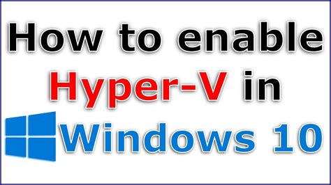 How To Enable Hyper V Windows Printable Forms Free Online