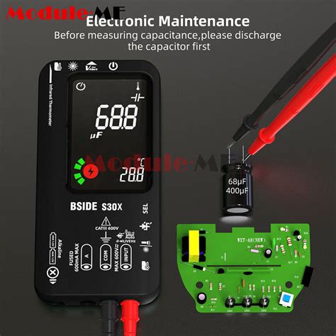 Bside S Digital Multimeter Dc Ac Voltage Current Ohm Resistance