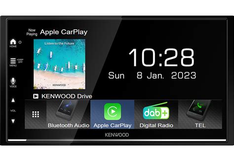 Dmx Dabs Screen Wireless Wired Apple Carplay Kenwood Uk