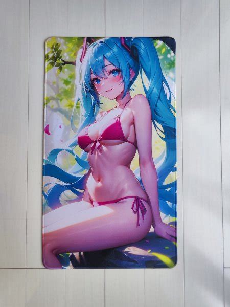 代購代標第一品牌－樂淘letao－【1円スタート】tp274 プレイマット ボーカロイド 初音ミク Miku 巨乳 ビキニ Vocaloid