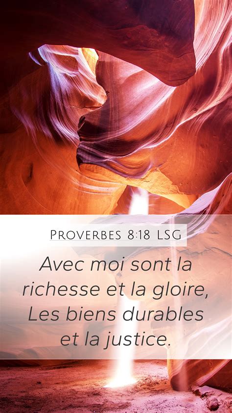 Proverbes 8 18 LSG Mobile Phone Wallpaper Avec Moi Sont La Richesse