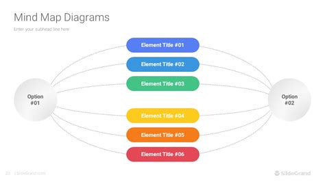 Mind Mapping Diagrams PowerPoint Template Designs SlideGrand