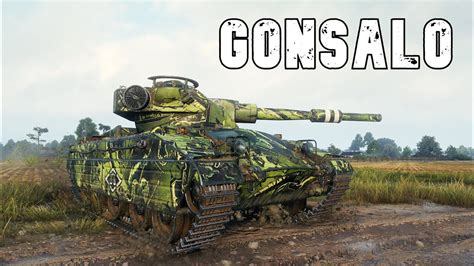 World Of Tanks Gonsalo 4 Kills 8k Damage Youtube