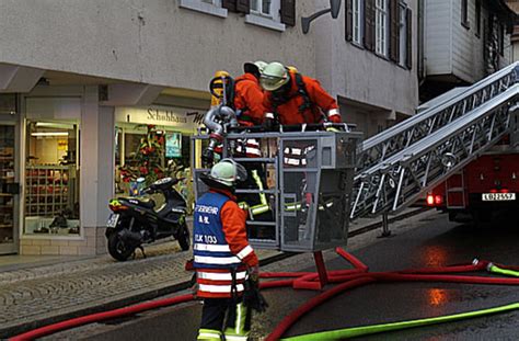 Fotostrecke Besigheim Mehrfamilienhaus Nach Brand Unbewohnbar