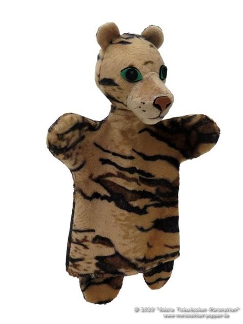 Tiger Textile Hand Puppet Myb24630a Marionettes