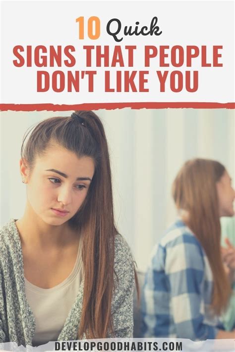 10 Quick Signs That People Dont Like You
