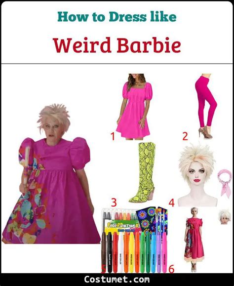 Weird Barbie Costume for Halloween