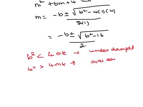 Solved 1point For The Differential Equation S Bs 7s 0 Find The Values Of B 0 That Make