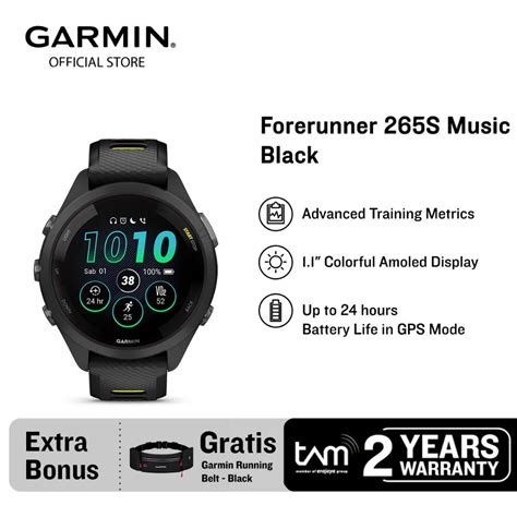 Jual Garmin Forerunner S Music Black Shopee Indonesia