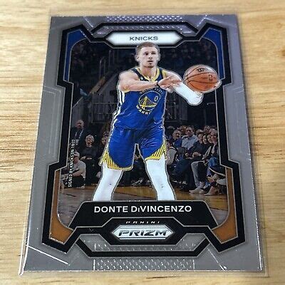 Panini Prizm Donte Divincenzo New York Knicks Ebay