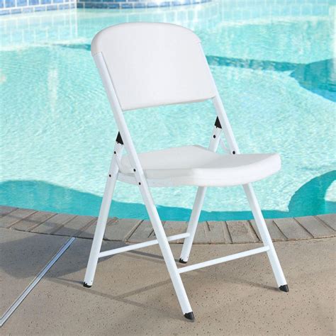 Lifetime White Folding Chairs Lifetime 80643 White Folding Chair With ...