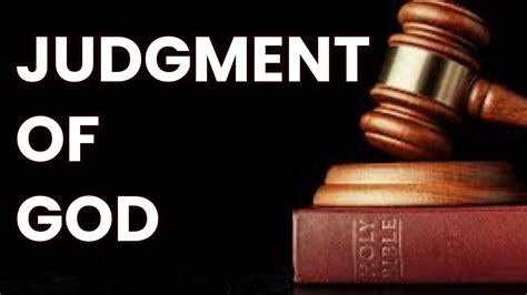 JUDGMENT OF GOD