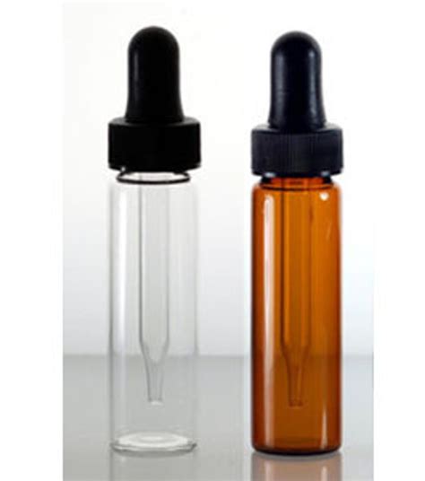 4 Dram 15ml Glass Vials With Dropper True Essence