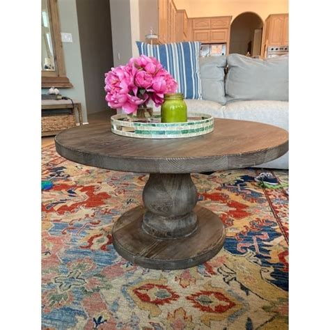 Carolina Reclaimed Wood Round Coffee Table By Kosas Home On Sale Bed Bath And Beyond 11002590