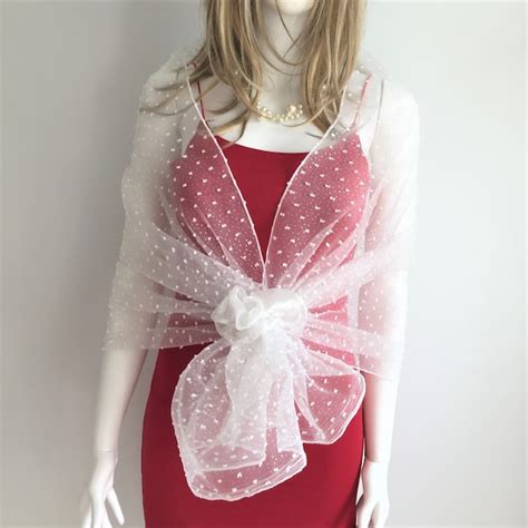 Off White Shawl Etsy