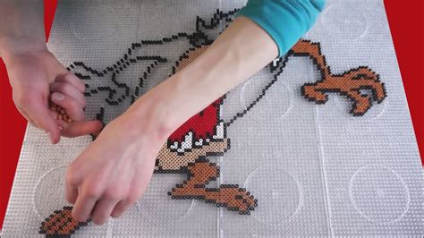 Amazing Perler Bead Art Taz Youtube