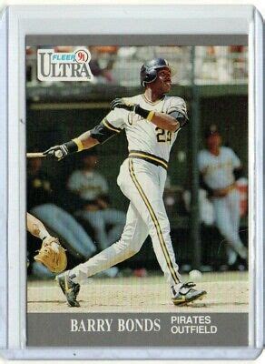 Barry Bonds Fleer Ultra Card No Ebay