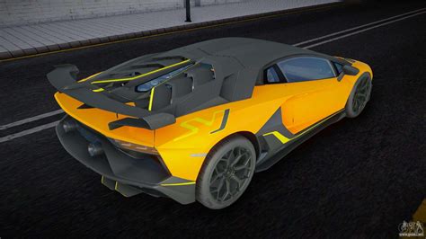 Lamborghini Aventador Svj Fl Para Gta San Andreas