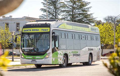 Scania Prueban Un Bus A Gnc En La Pampa Tiempo Trucks