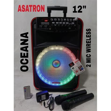 Jual SPEAKER PORTABLE ASATRON 12 INCH MEETING ASATRON OCEANA 12INCH