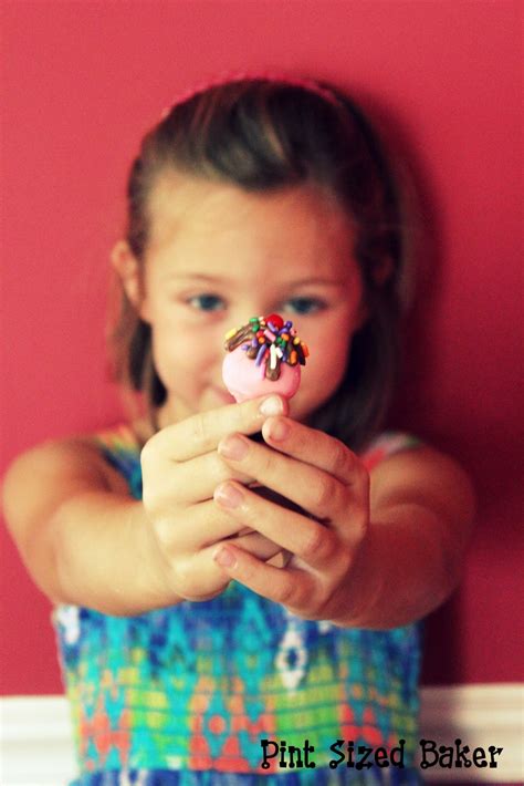 Mini Ice Cream Cone Cake Pops Pint Sized Baker