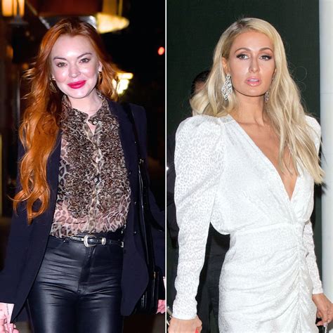 Lindsay Lohan Shares Throwback Pic With Paris Hilton Amid Feud Us Weekly