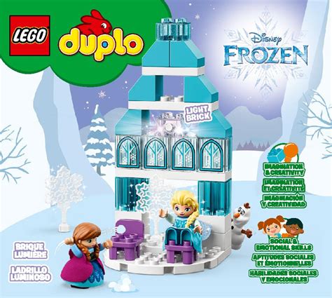 LEGO Instructions DUPLO Disney Princess 10899 Frozen Ice Castle