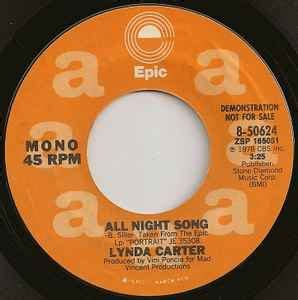 Lynda Carter – All Night Song (1978, Vinyl) - Discogs