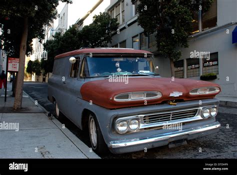 Vintage Chevy Pickup truck Stock Photo - Alamy