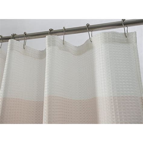 Rt Designers Collection Glamor 70 X 72 In Waffle Jacquard Shower