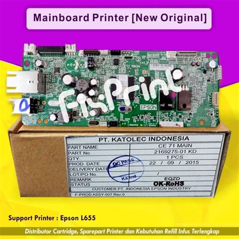 Jual Mainboard Motherboard Printer Epson L655 Logic Board Epson L655