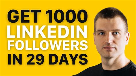 3 Quick Tips For 1000 LinkedIn Followers YouTube