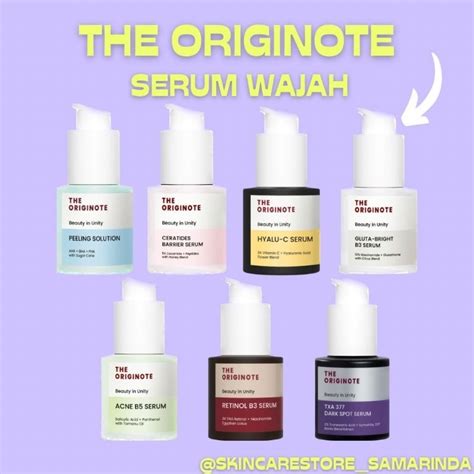 Jual THE ORIGINOTE SERUM ALL VARIAN TXA 377 DARKSPOT GLUTA BRIGHT