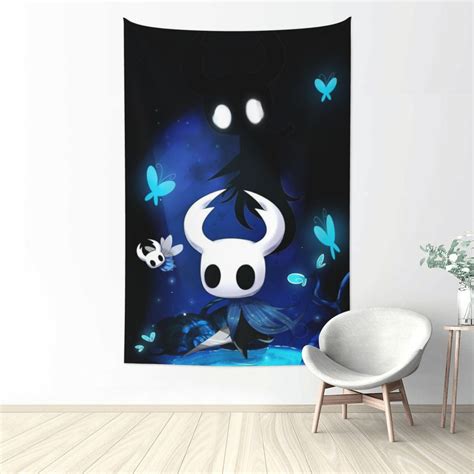 Hollow Knight Tapestry Wall Hanging Wall Art Decor Wall Tapestry For