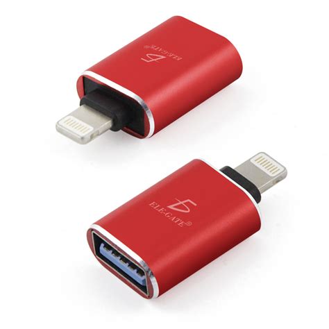 Adaptador De Otg Para Iphone Ipad Lightning Usb 30 Ele Gate