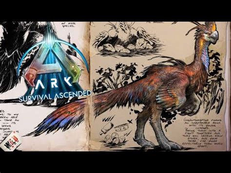 ARK ASCENDED DINO DOSSIER GIGANTORAPTOR DES CHOSES A DIRE YouTube