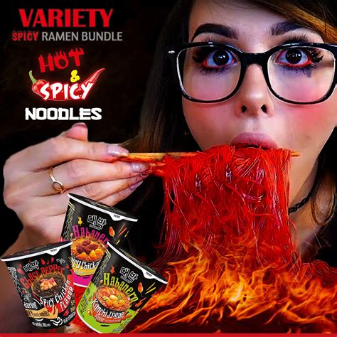 That Hot And Spicy Asian Instant Premium Ramen Sampler Bundle Care